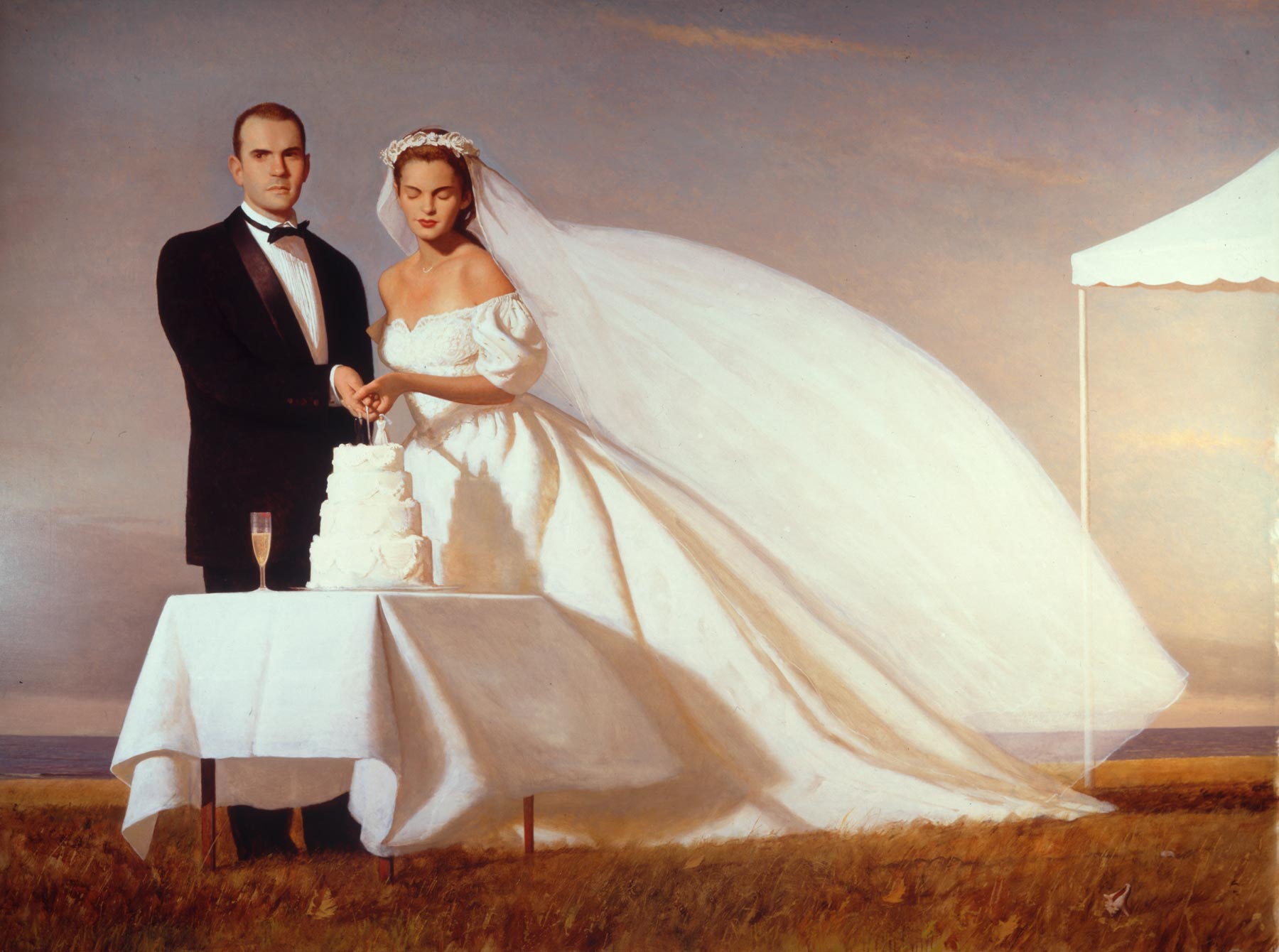 Wedding by Bo Bartlett,  1997